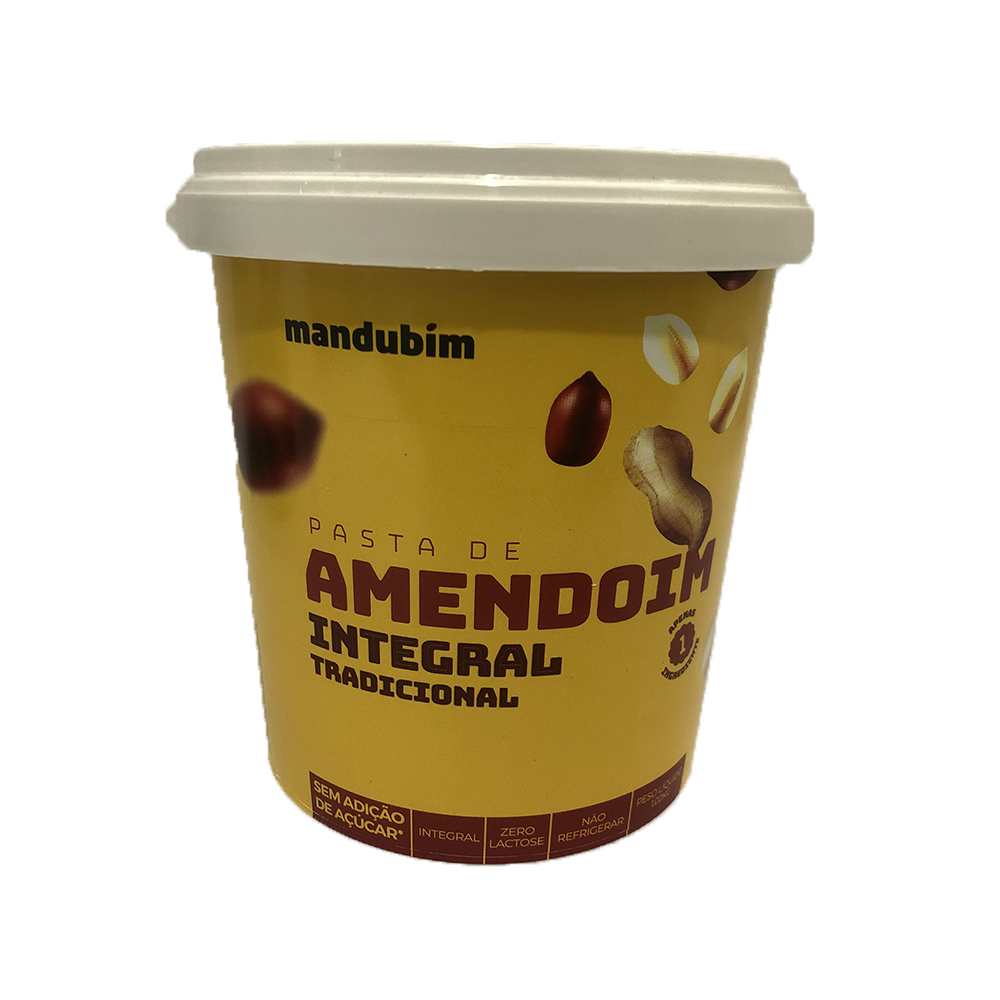 Pasta de Amendoim Integral – 1Kg – Empório Bem Viver