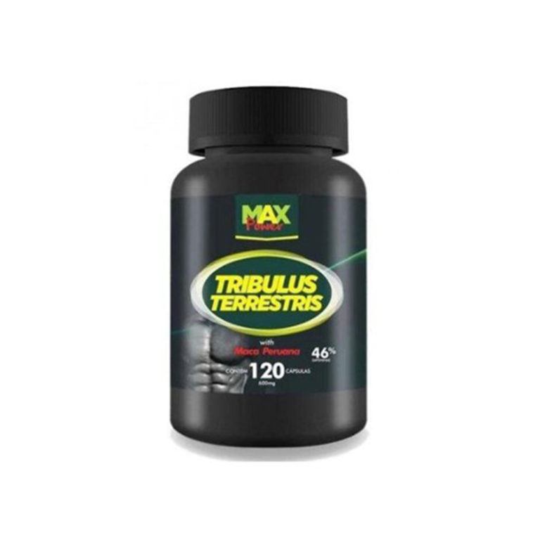 Tribulus Terrestris Com Maca Peruana Max Power 120 cápsulas Empório